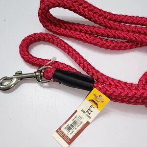 Coastal Rope Snap Leash - Pink 6ft